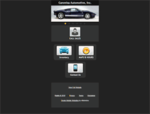 Tablet Screenshot of cammisa.net